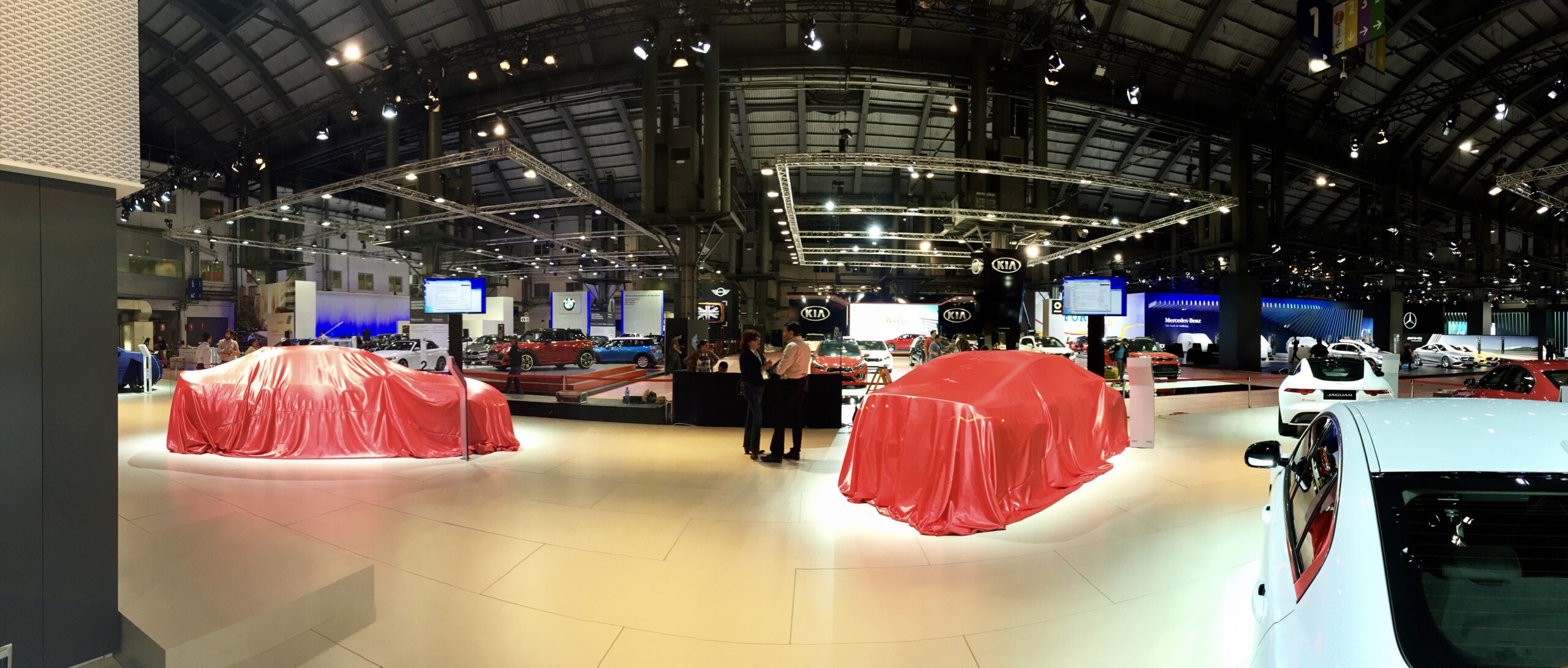Land Rover motor show